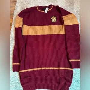 Unisex Gryffindor Quidditch Sweater
